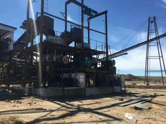 內(nèi)蒙古錫林浩特400t/h碎石生產(chǎn)線